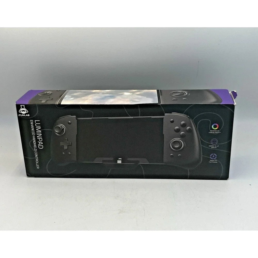 FUNLAB Luminpad Handheld Controller Joypad for Nintendo Switch/OLED RGB Camo